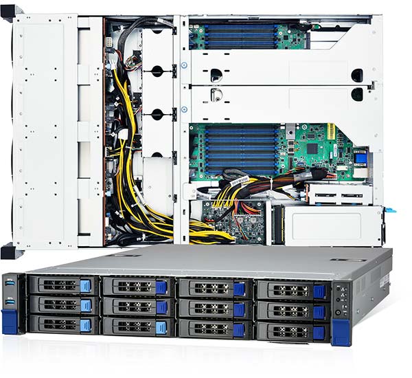 Tyan B8056T70V8E6HR-2T , 2U1S Storage Server, hybrid NVMe/SAS/SATA